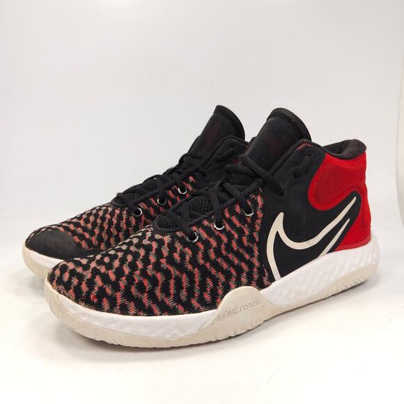 Nike KD Trey 5 VIII Lace Up Athletic Shoe Mens Size 10 CK2090-002 Red Black - Picture 1 of 10